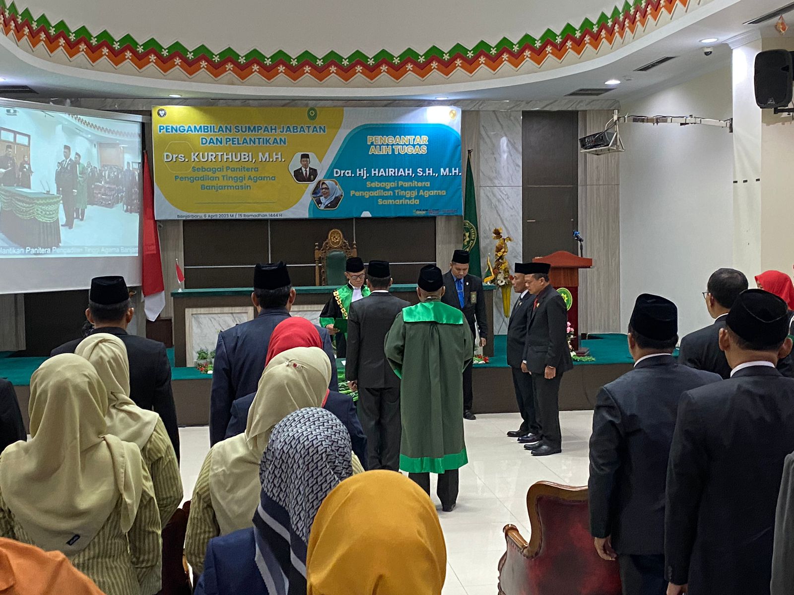 1 06042023 Pelantikan Panitera PTA Banjarmasin