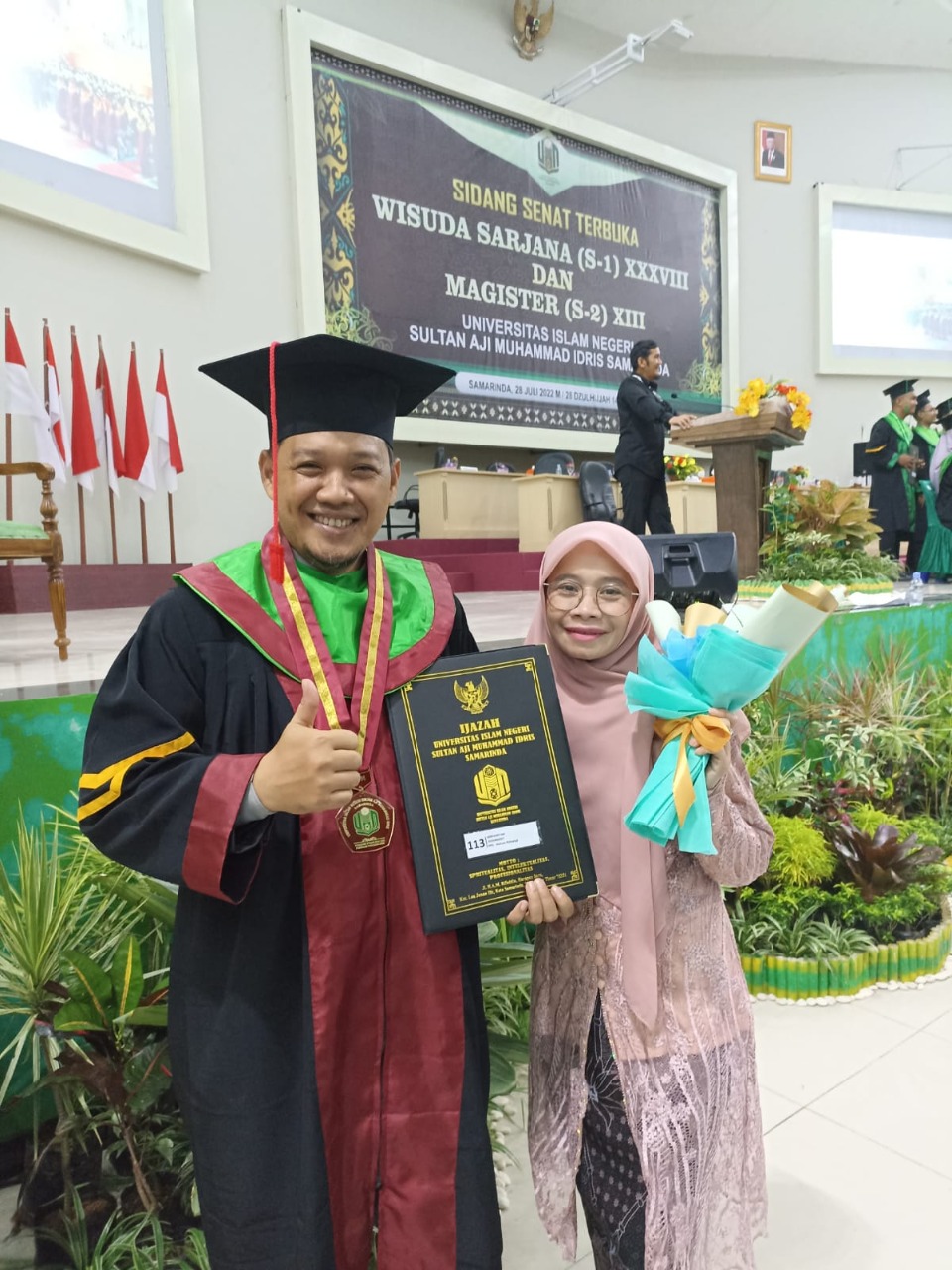 1 28072022 PA Sangatta Wisuda UINSI