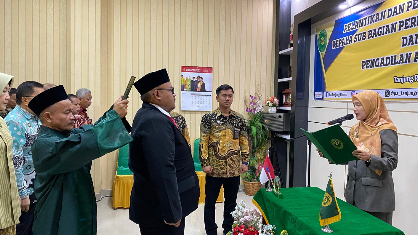 19092025 Pelantikan Kasubag PTIP PA Tj Redeb 1