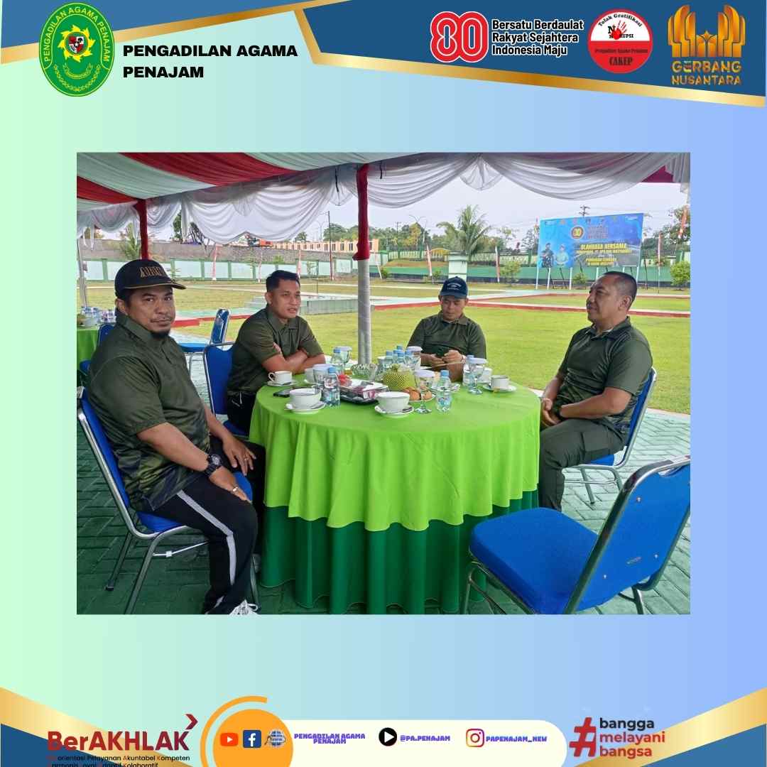 2.Senam HUT TNI ke 80 tahun