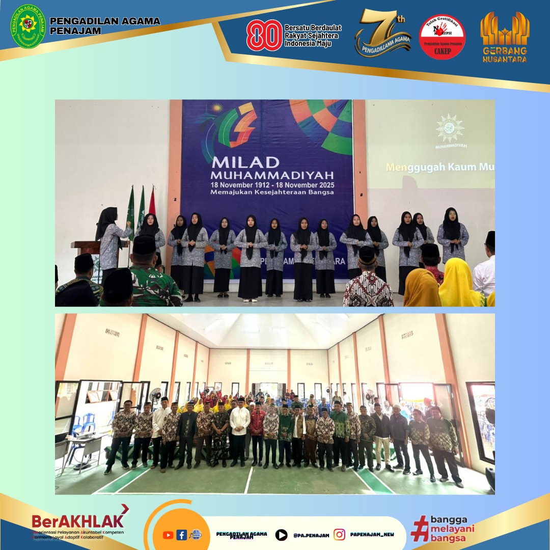4.MiladMuhammadiyahke113Kabupaten penajam