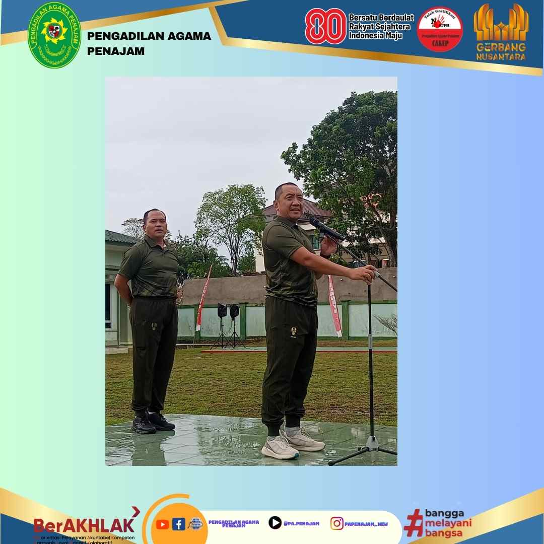 4.Senam HUT TNI ke 80 tahun