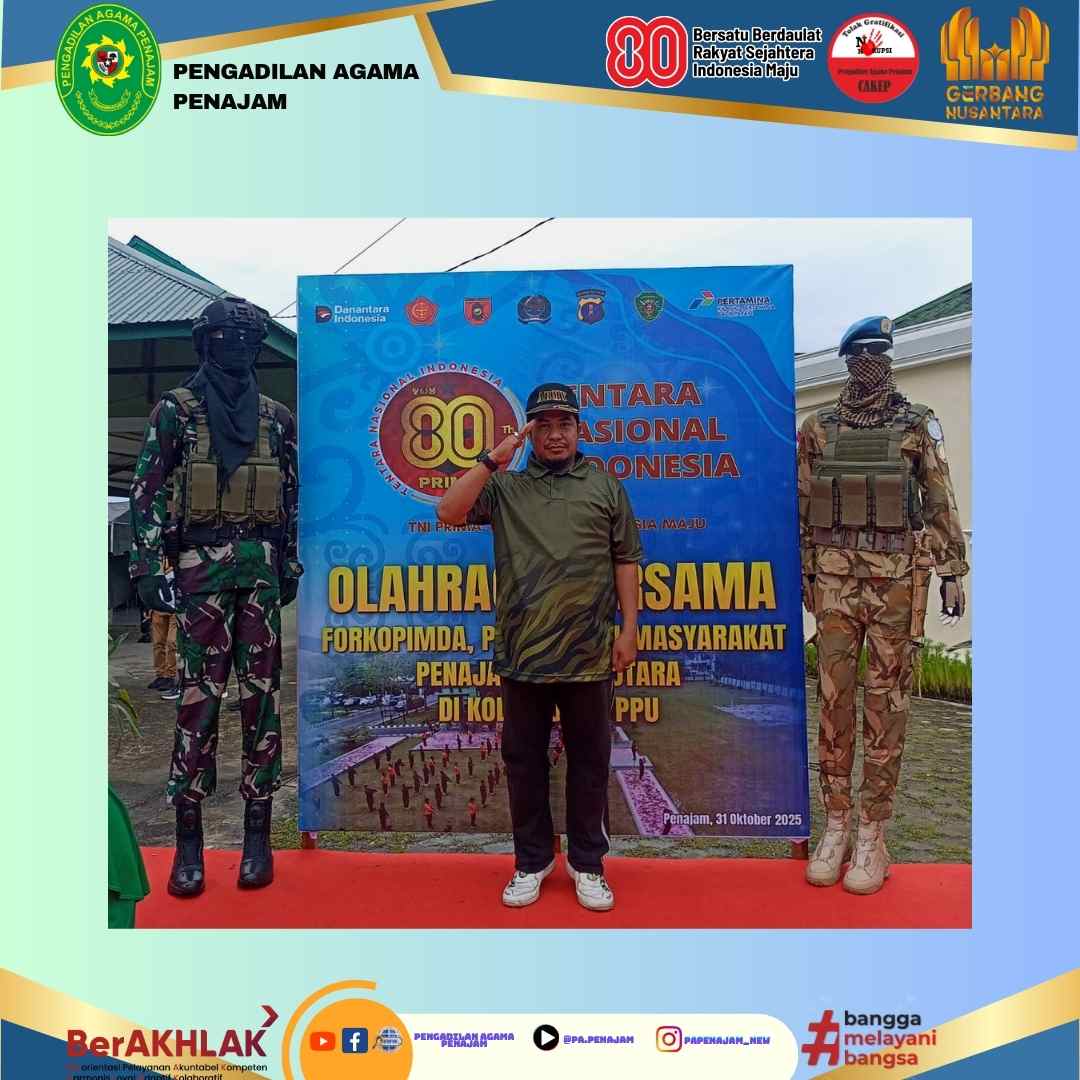 5.Senam HUT TNI ke 80 tahun